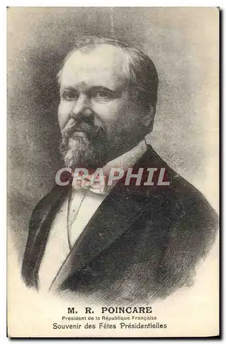 Ansichtskarte AK Raymond Poincare President de la Republique