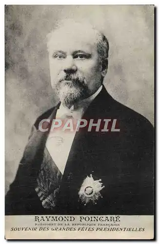 Cartes postales Raymond Poincare President de la Republique