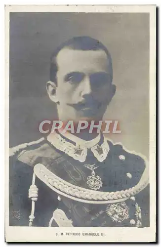 Ansichtskarte AK SM Vittorio Emanuele III