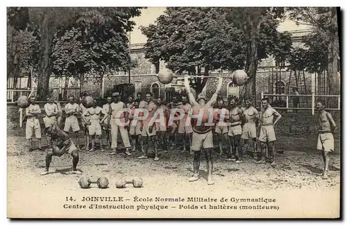 Ansichtskarte AK Ecole normale de Gymnastique et d&#39escrime Joinville le pont Centre d&#39instruction physique