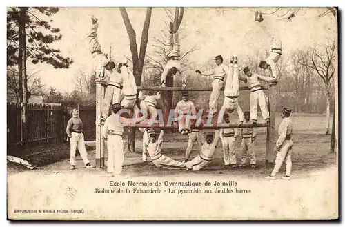 Cartes postales Ecole normale de Gymnastique et d&#39escrime Joinville le pont Redoute de la Faisanderie La pyra