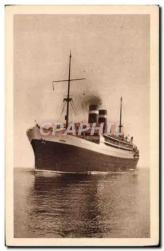 Cartes postales Bateau Fabre Paquebot Canada