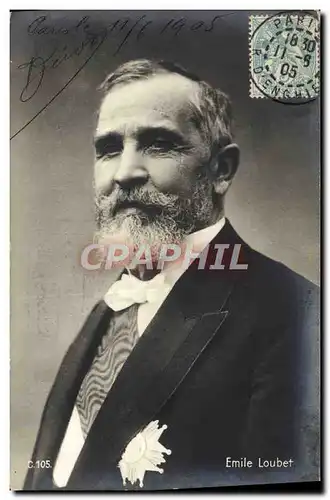 Cartes postales Emile Loubet President de la Republique