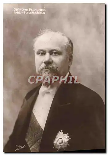 Ansichtskarte AK Raymond Poincare President de la Republique