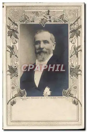 Cartes postales Emile Loubet President de la Republique