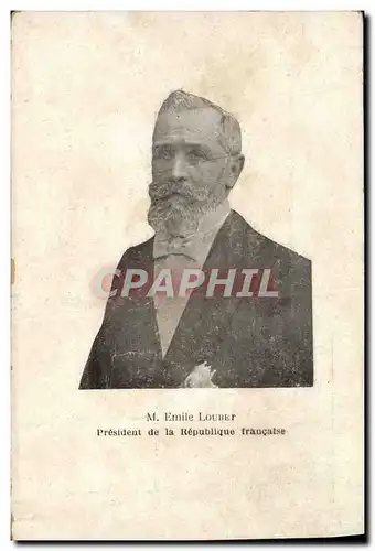 Ansichtskarte AK Emile Loubet President de la Republique