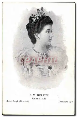 Cartes postales SM Helene Reine d&#39Italie