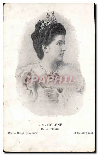 Cartes postales SM Helene Reine d&#39Italie