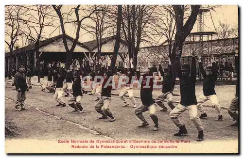 Cartes postales Ecole Normale de Gymnastique et d&#39escrime de Joinville le Pont Redoute de la Faisanderie