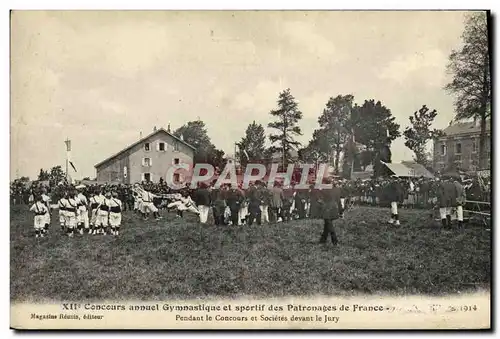 Ansichtskarte AK XII Concours annuel gymnastique et sportif des patronages de France