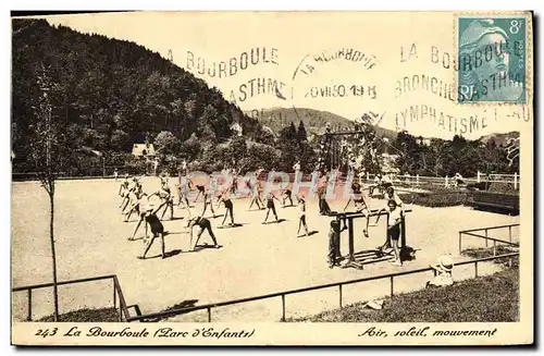 Cartes postales La Bourboule Parc d&#39enfants Gymnastique
