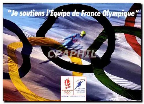 Cartes postales moderne Ski Albertville 92