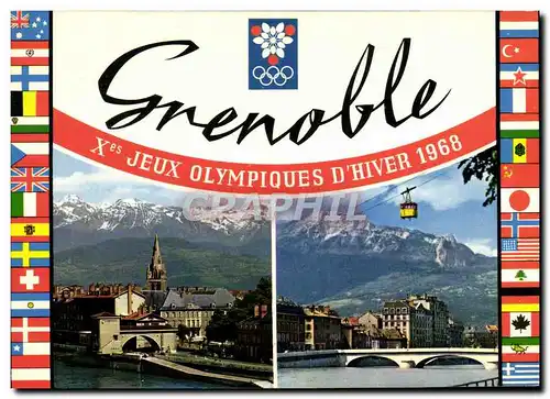 Cartes postales Grenoble 1968