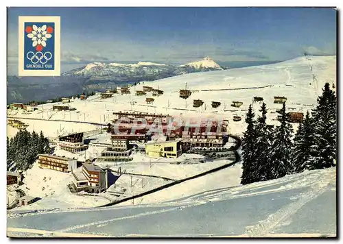 Cartes postales JO Grenoble 1968 Massif de la Chartreuse