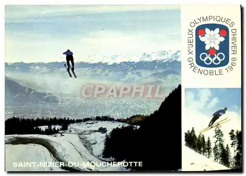 Cartes postales moderne St Nizier du Moucherotte Grenoble 1968 Tremplin