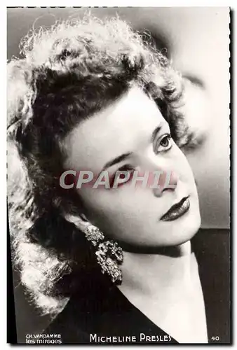 Cartes postales moderne Cinema Micheline Presles