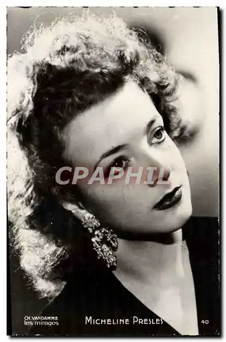 Cartes postales moderne Cinema Micheline Presles