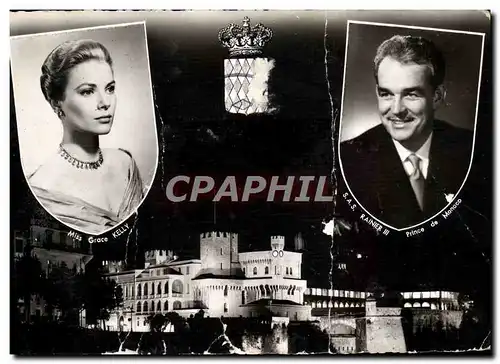 Cartes postales moderne Monaco Grace Kelly SAS Rainier III