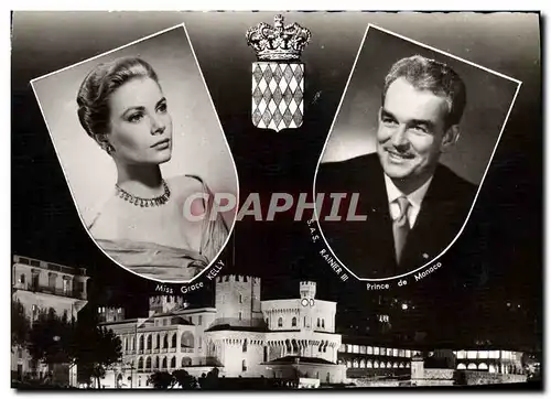 Cartes postales moderne Monaco Grace Kelly Rainier