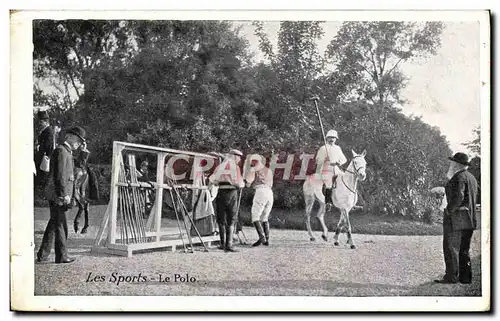 Ansichtskarte AK Le polo Cheval