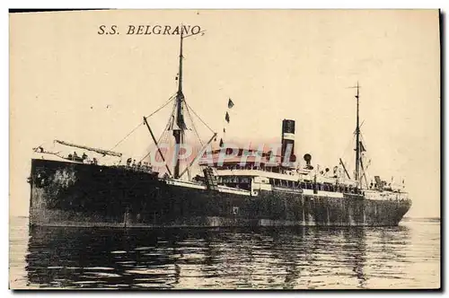 Cartes postales SS Belgrano