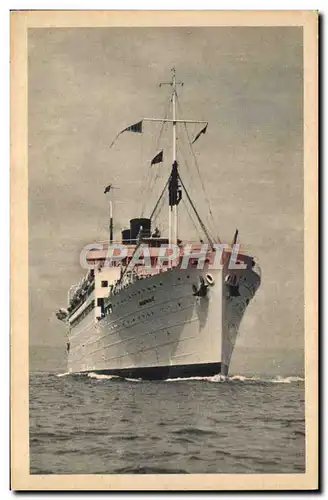 Ansichtskarte AK Compagnie de Navigation Paquet Marseille Paquebot Djenne