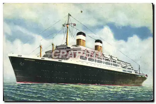 Ansichtskarte AK Cannes New York Direct Paquebit Independence & Constitution