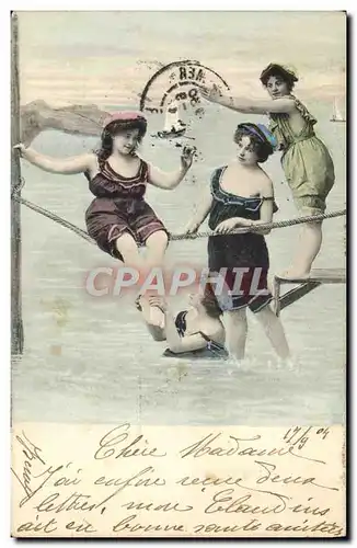 Cartes postales Fantaisie Femmes Maillot de bain