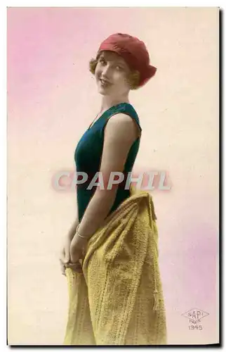 Cartes postales Fantaisie Femme Maillot de bain