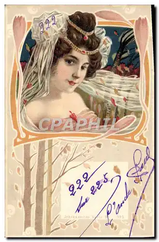 Cartes postales Fantaisie Illustrateur Femme