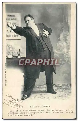 Cartes postales Nos deputes