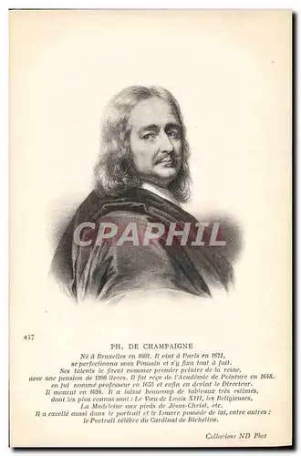 Cartes postales Philippe de Champagne