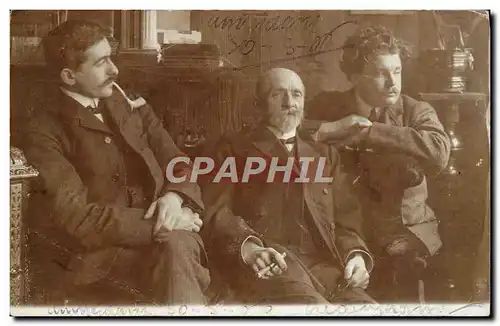 Cartes postales Hommes Tabac Cigare