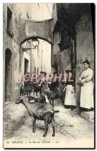 Cartes postales Chevre Grasse La rue de l&#39eveche