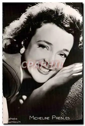 Cartes postales moderne Cinema Micheline Presles