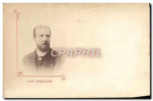 Cartes postales Paul Deroulede