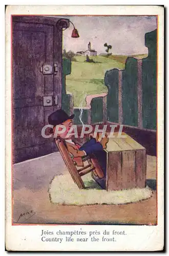 Cartes postales Fantaisie Tabac Enfant Cigare