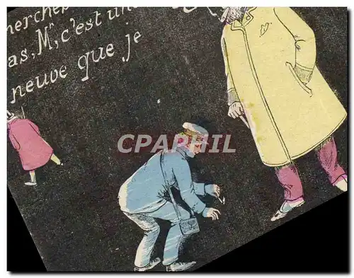 Cartes postales Fantaisie Tabac Homme