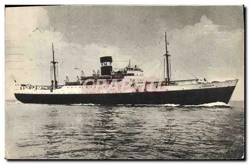 Cartes postales Bateau Paquebot Cie de Navigation Mixte Algerie Tunisie Djebel Dira