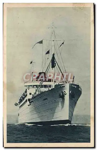 Ansichtskarte AK Bateau Paquebot Compagnie de Navigation Mixte Paquet Marseille Djenne