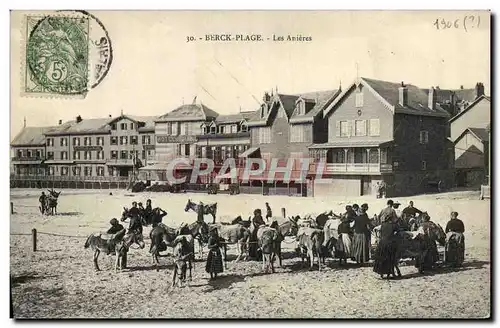 Ansichtskarte AK Ane Mule Berck Plage Les arenes