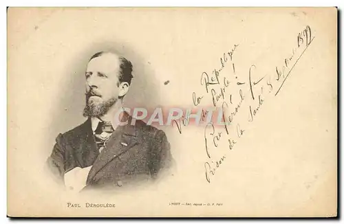 Cartes postales Paul Deroulede