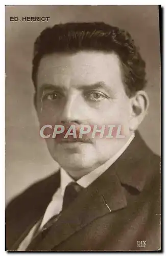Cartes postales President de la Republique Edouart Herriot