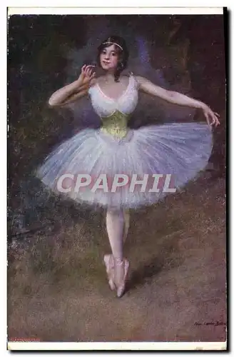 Cartes postales Danse Carrier Belleuse Sur les pointes