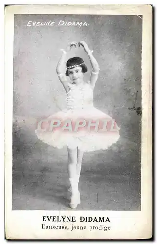 Cartes postales Danse Evelyne Didama Danseuse jeune prodige