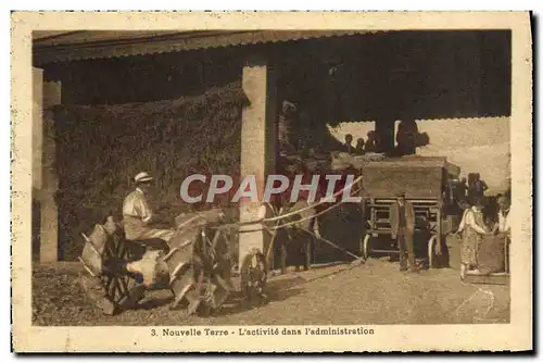 Cartes postales Locomobile Nouvelle terre L'activit� dans l'administration Tracetur