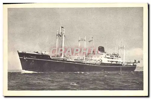 Cartes postales Bateau Paquebot Compagnie des Messageries Maritimes Euphrate Gange Iraouaddy