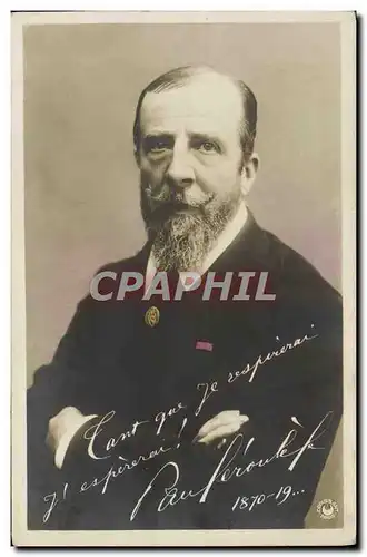 Cartes postales Paul Deroulede