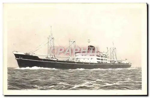 Cartes postales Bateau Paquebot Compagnie des Messageries Maritimes Godavery Kouang-Si Moonie Natal