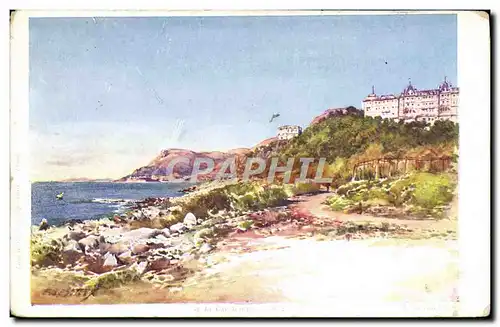 Cartes postales Fantaisie Illustrateur Lessieux Le Cap martin